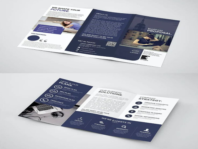 Corporate brochures