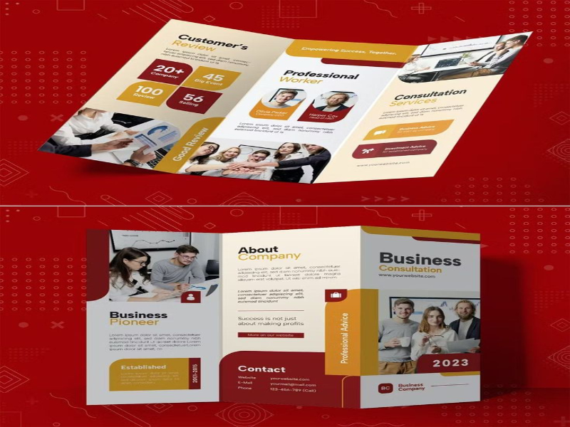 Trifold brochure