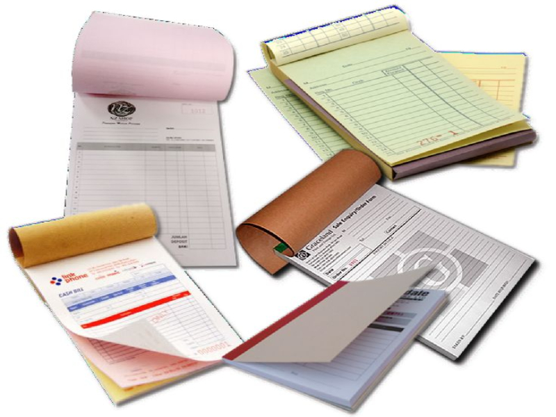 Bill books and registers
