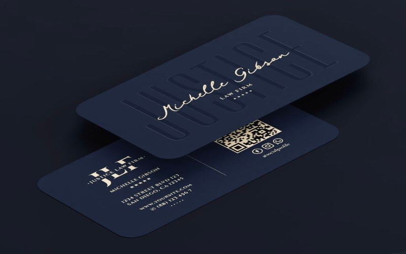 Corporate visiting cards