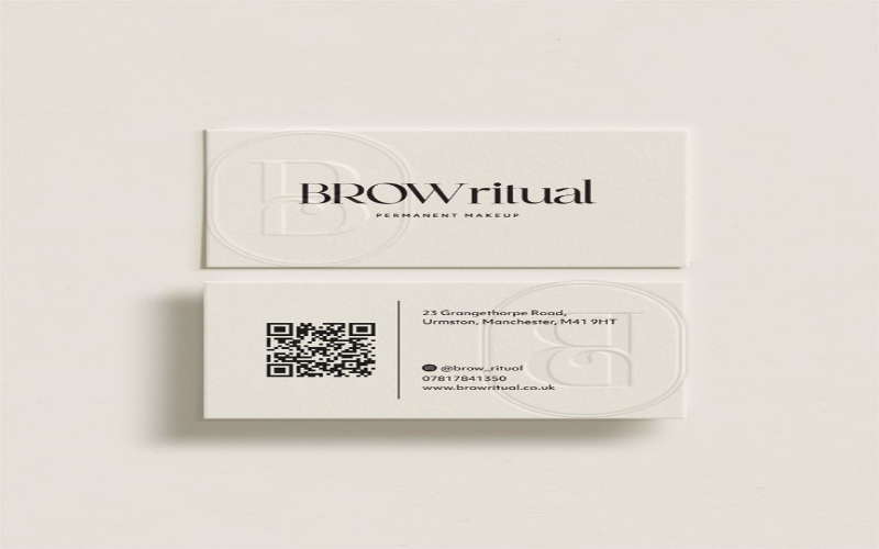 Minimal business cards