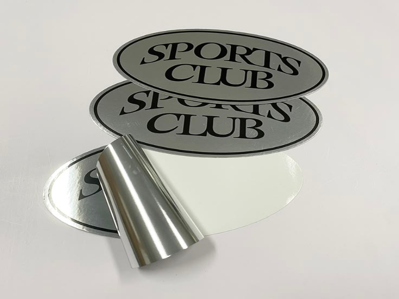 Mirror Coated Sticker 8.25" x 11" — (210 mm x 280 mm) Gloss 1000 | Super Printers Chennai